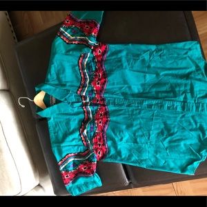 Vintage short sleeve button up